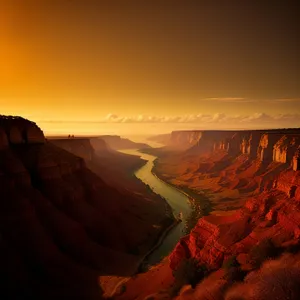 Majestic Grand Canyon Sunset - Southwest Landscape Adventure