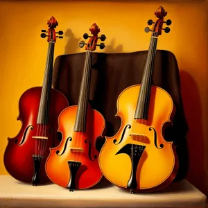 Melodic Harmony: Stringed Instruments Serenade in Concert