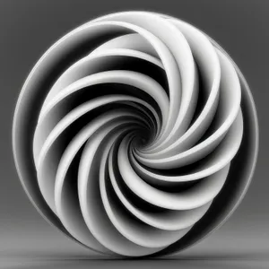 Abstract 3D Silk Wave: Modern Graphic Design