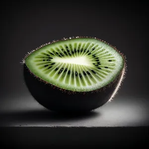 Delicious Kiwi Fruit Slice: Fresh, Sweet & Juicy!