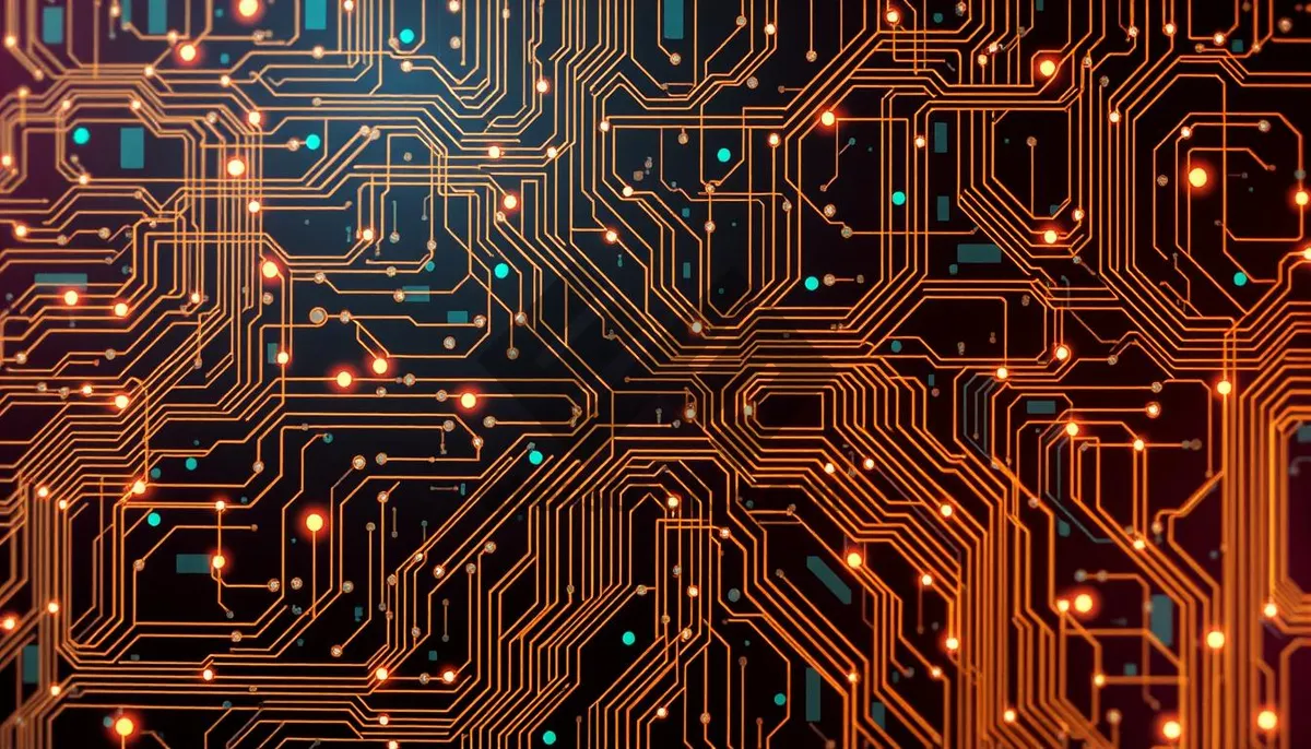 Picture of Circuit Board Technology Graphic Design Texture Wallpaper