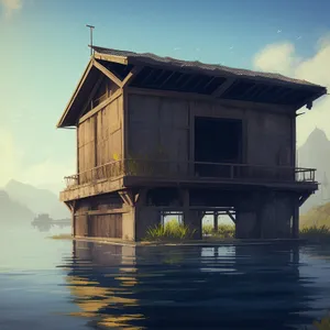 Waterfront Getaway: Serene Boathouse on Lake