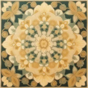 Damask Floral Seamless Arabesque Wallpaper Tile