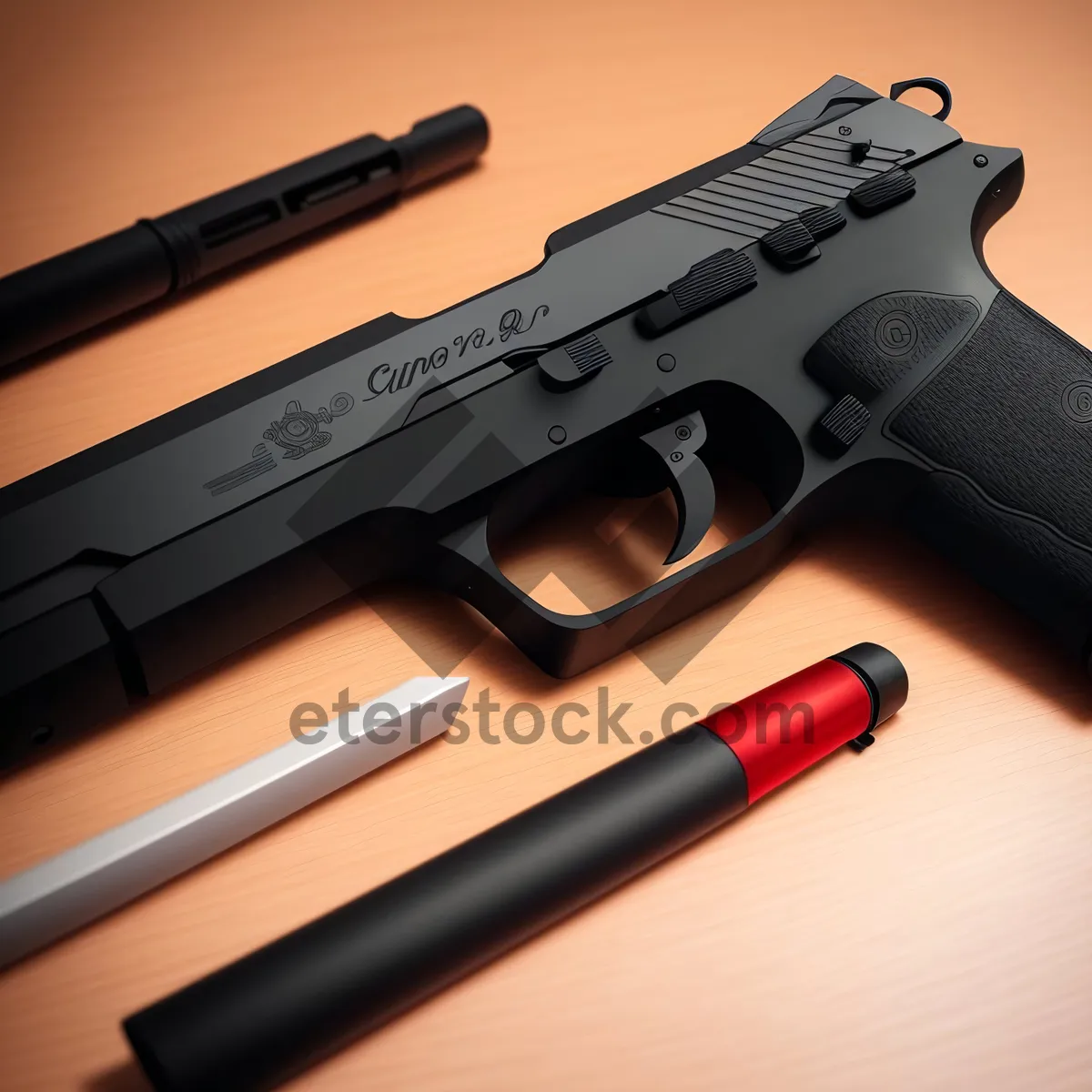 Picture of Powerful Handgun for Tactical Shootings