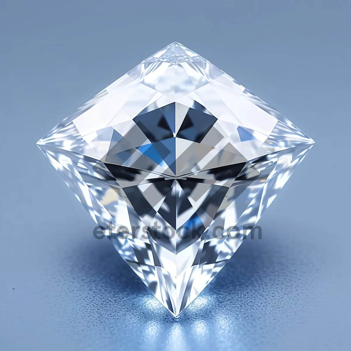 Picture of Brilliant Diamond Gem: Symbol of Shiny Gift