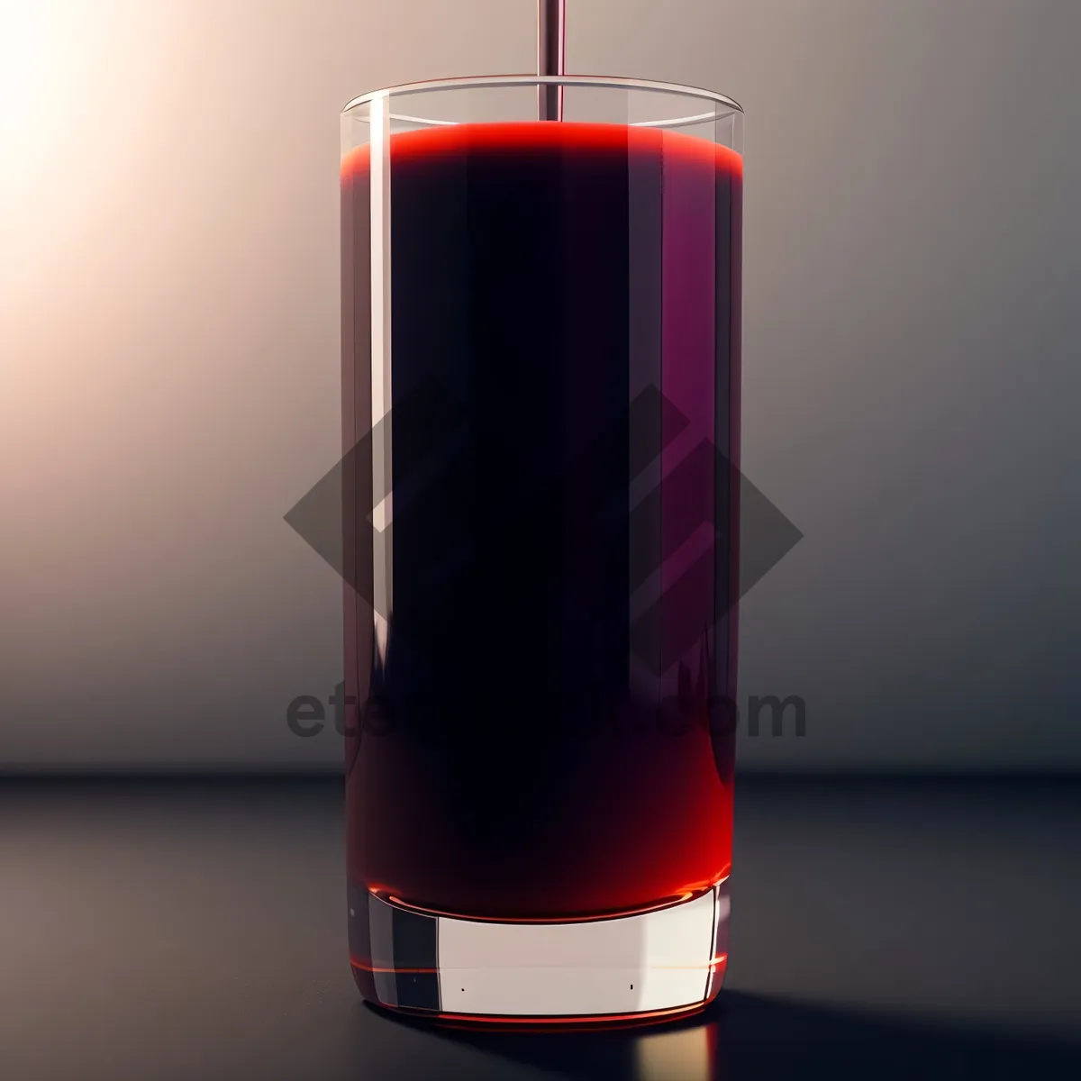 Picture of Refreshing Vodka Drink in Glass
