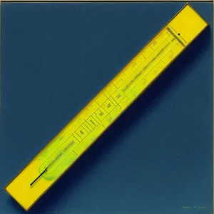 Accurate Yellow Measuring Tool: Ruler Tape for Precision Measurements