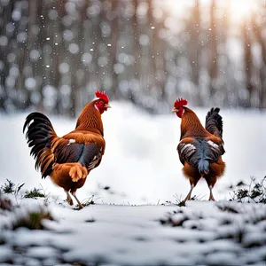 Chickens on the Farm: Feathered Fowl with Beaks