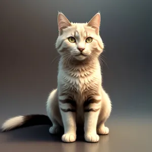 Playful Gray Tabby Kitten - Cute and Curious!