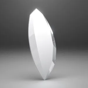 Crystal Clear: A 3D Symbol of Glass and Light