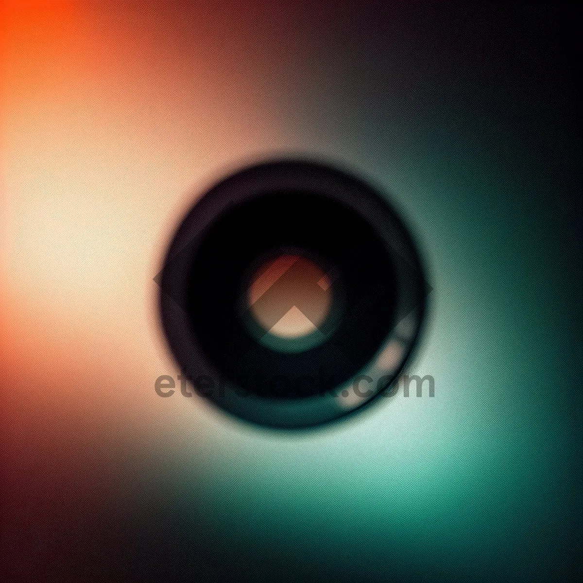 Picture of Shiny Black Circle - Graphic Art Aperture Device