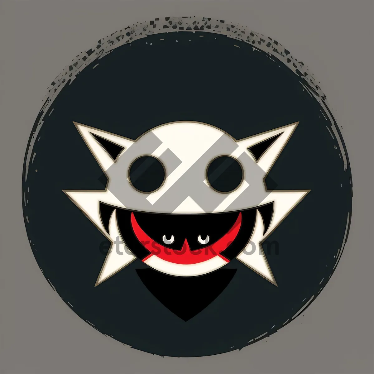 Picture of Pirate Symbol Black Icon Design