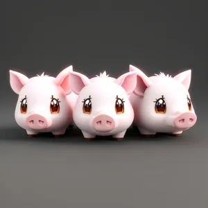 Money Saver: Ceramic Piggy Bank