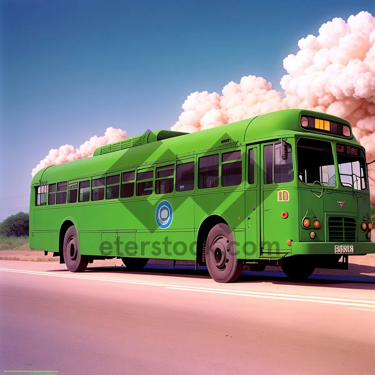 Picture of Shuttle Bus - Reliable and Efficient Public Transportation