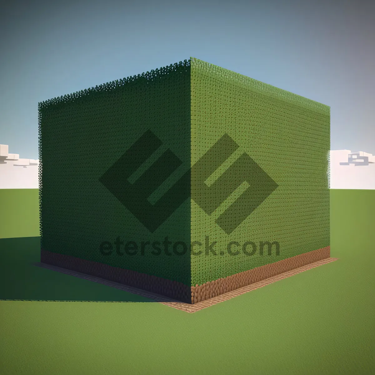 Picture of Blank Notebook Box: 3D Cardboard Container for Business.