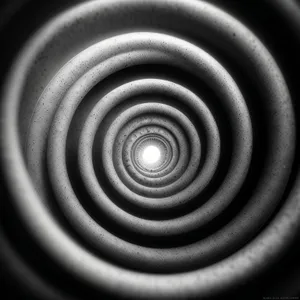 Dynamic Spiral Motion in Digital Fractal Art