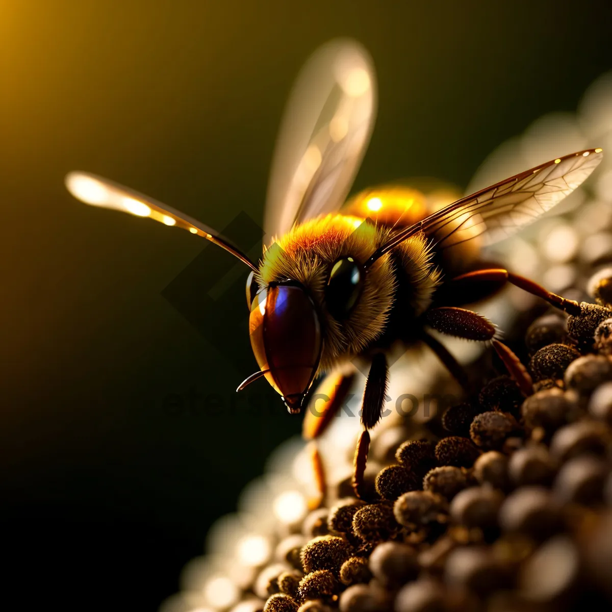 Picture of Vibrant Summer Insect on Flower