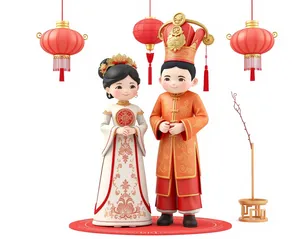 Cute Cartoon Snowman Figure for Kids Fun