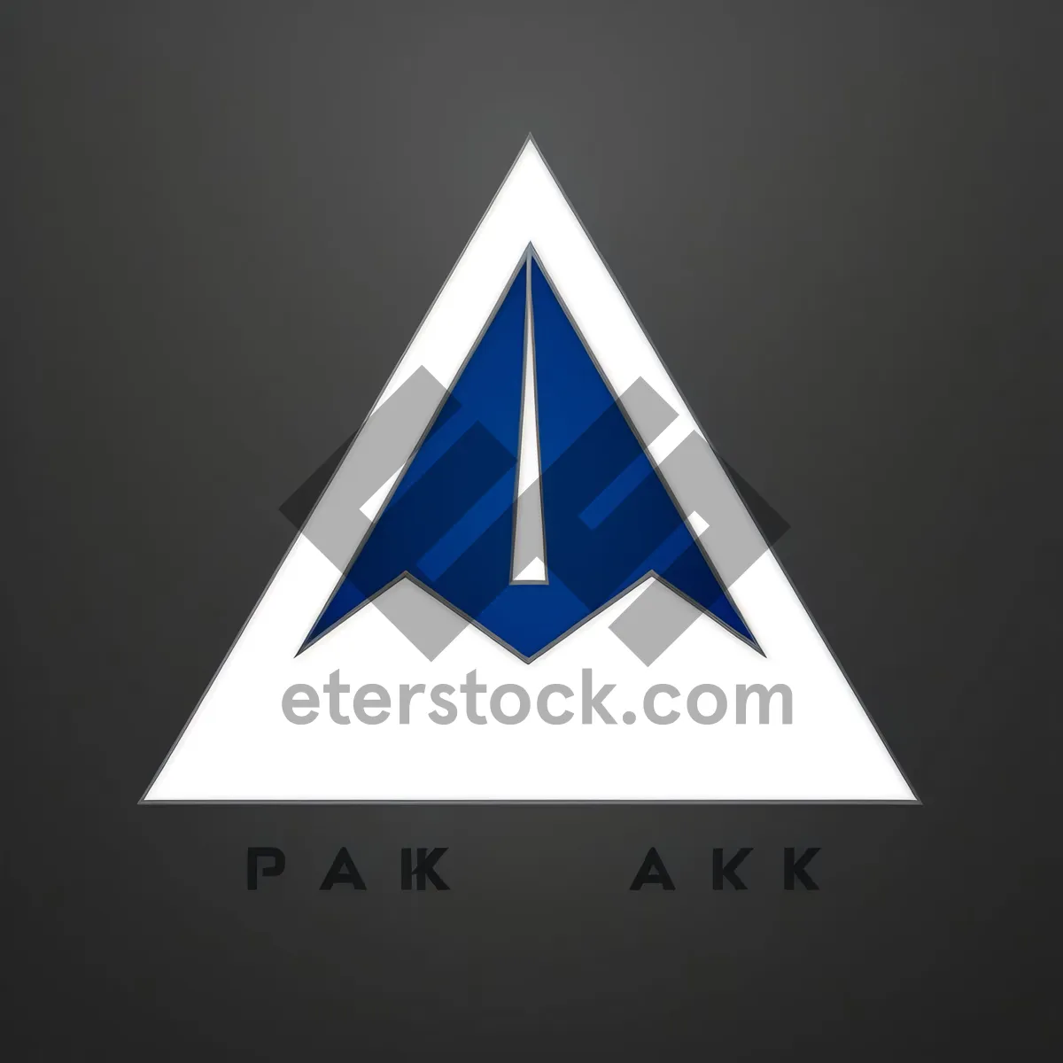 Picture of Triangle Danger Symbol Graphic Design Pyramid