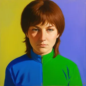 Attractive professional doctor with stethoscope smiling confidently.