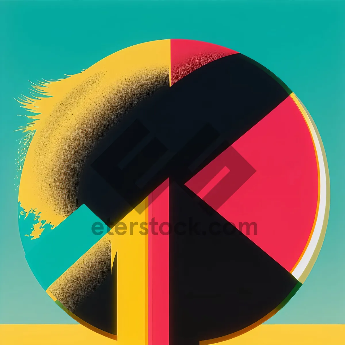 Picture of Patriotic Soccer Ball: 3D Icon of National Competition