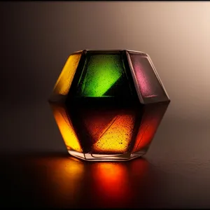 Glass Gem Sphere Lampshade Design