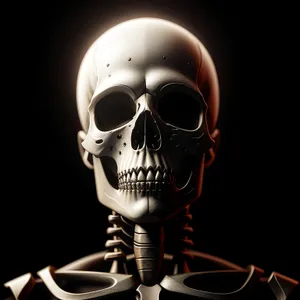 Horror Pirate Skull Mask - Scary Skeleton Face