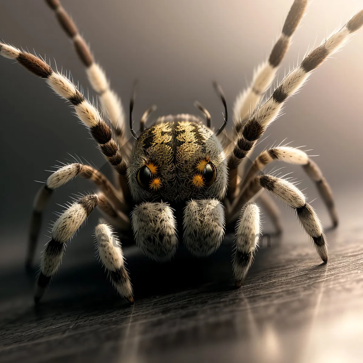 Picture of Creepy Crawlers: Barn Spider - A Hairy Predator