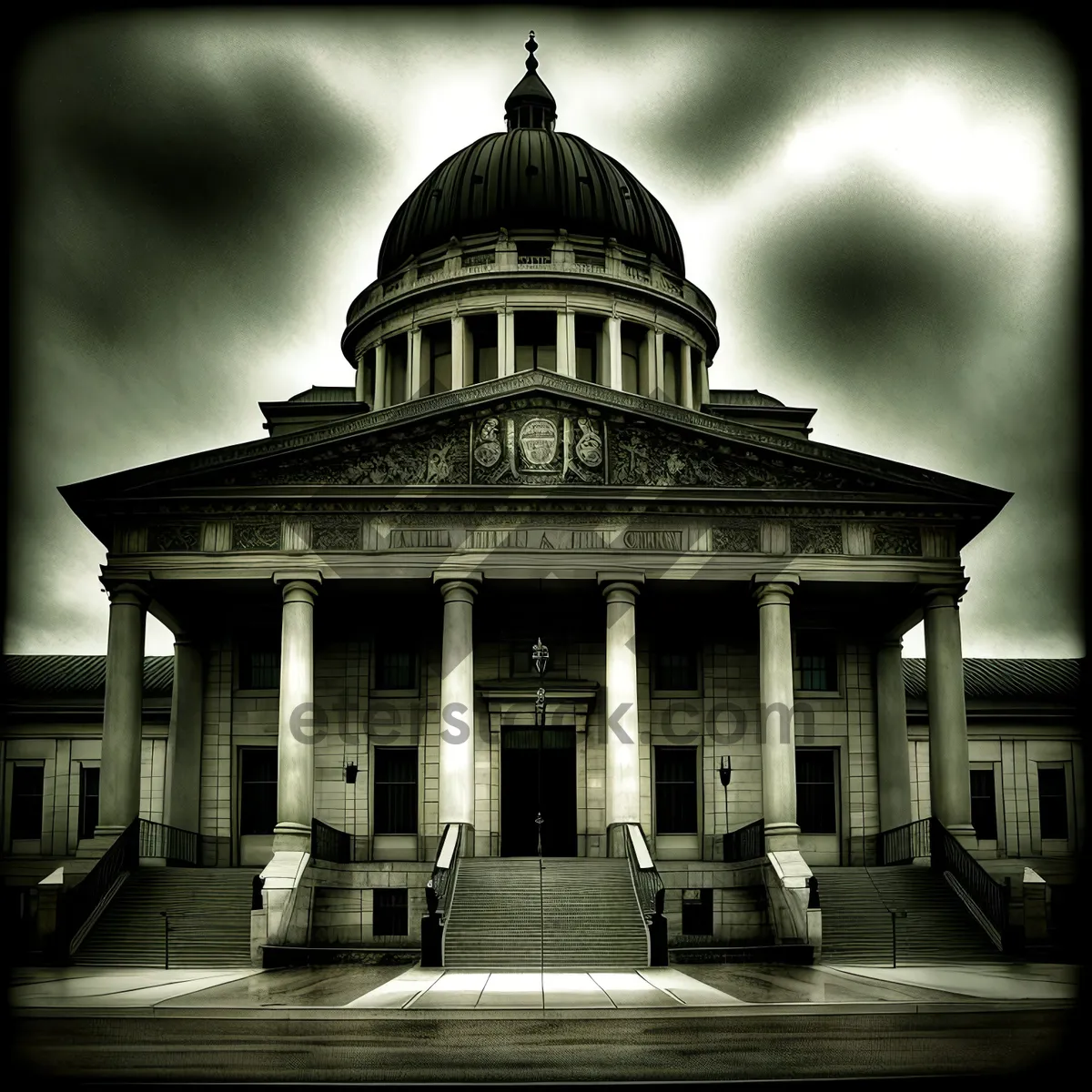 Picture of Magnificent Dome: Architectural Marvel in Historic Capital