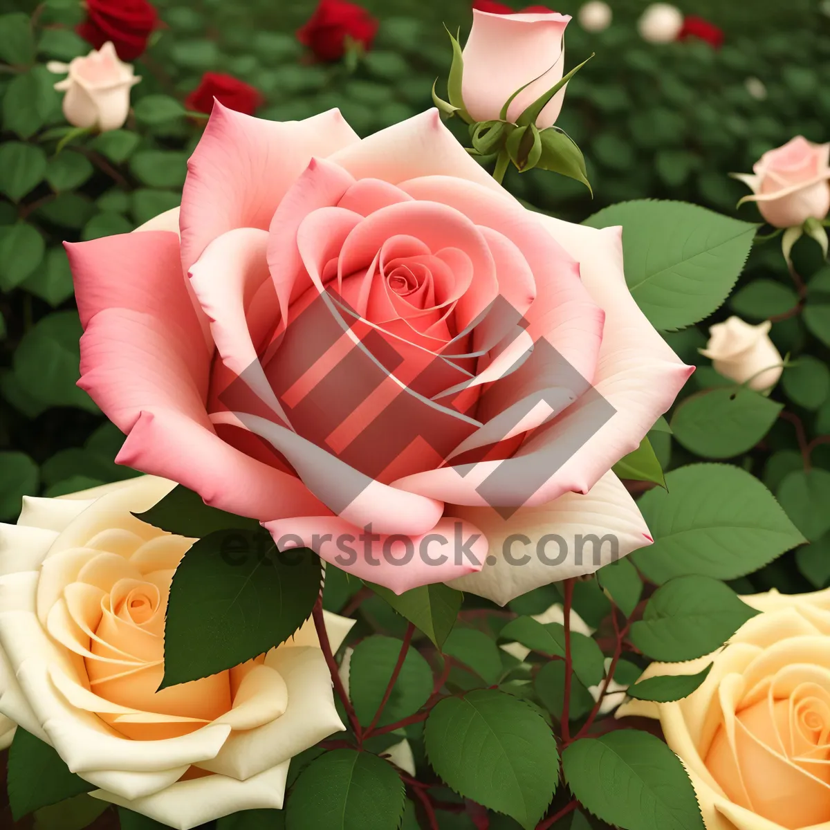 Picture of Romantic Rose Bouquet for Wedding Anniversary