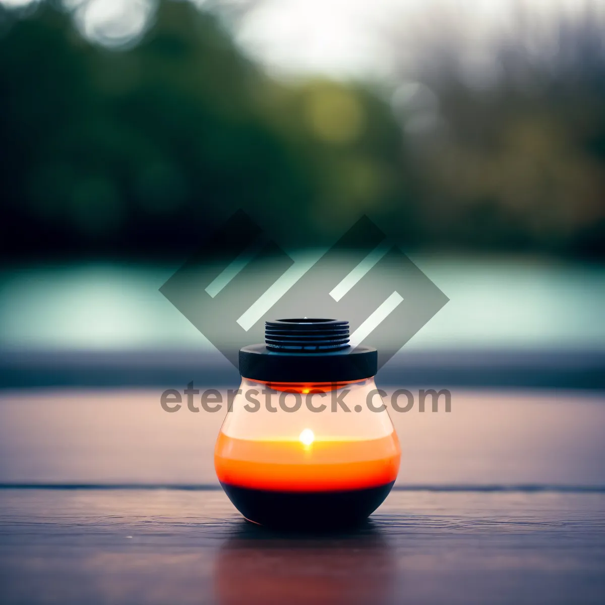 Picture of Aromatherapy Glass Pill Bottle for Health and Spa