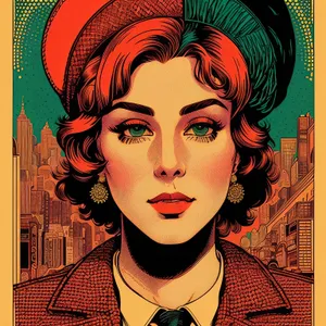 Comic Book Fashion Art Print