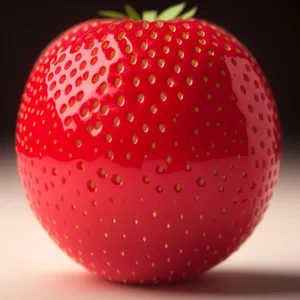 Juicy Strawberry Golf Ball - Sweet and Refreshing Fruit for a Healthy Game