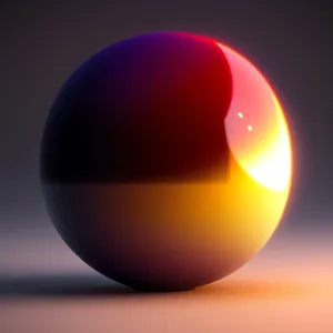 Shiny Glass Sphere Button Set - Colorful and Bright