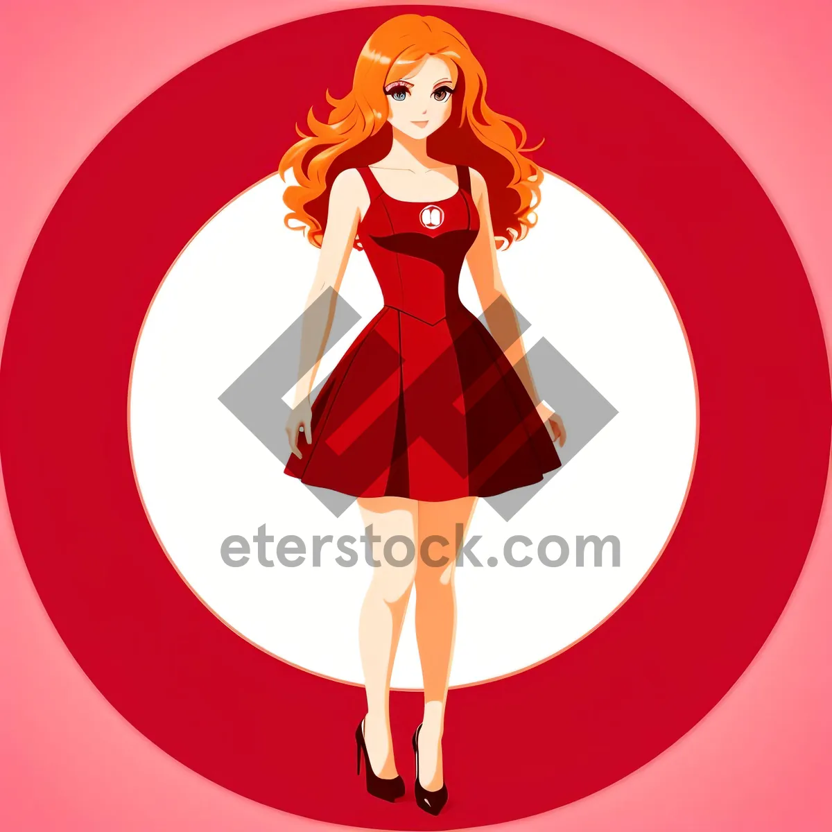 Picture of Inspired Princess Cartoon Artwork