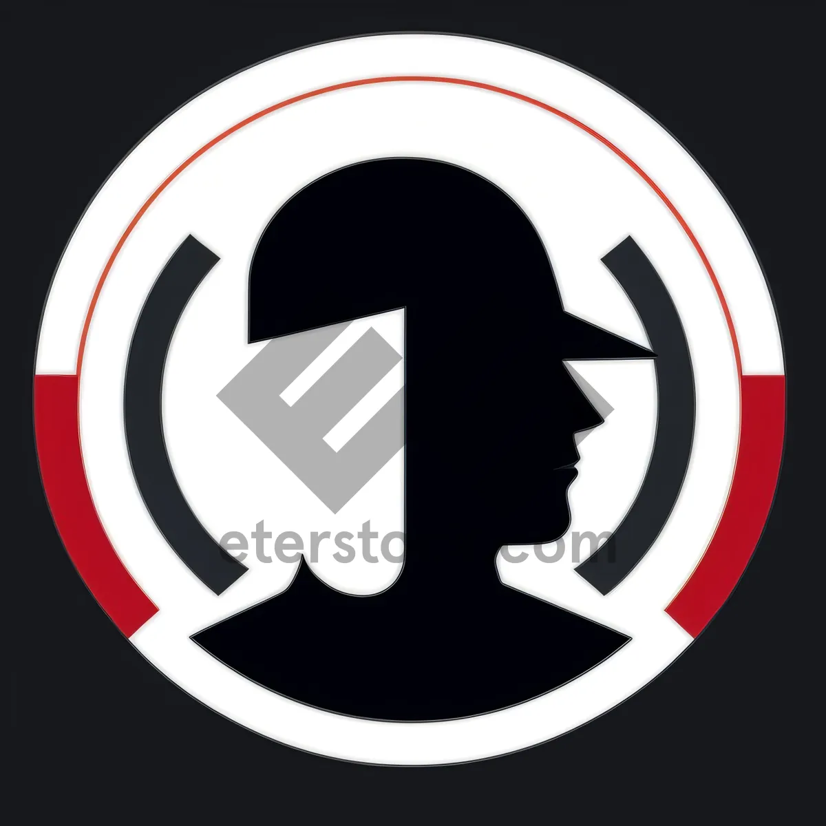 Picture of Glossy Button Icon for Web Design