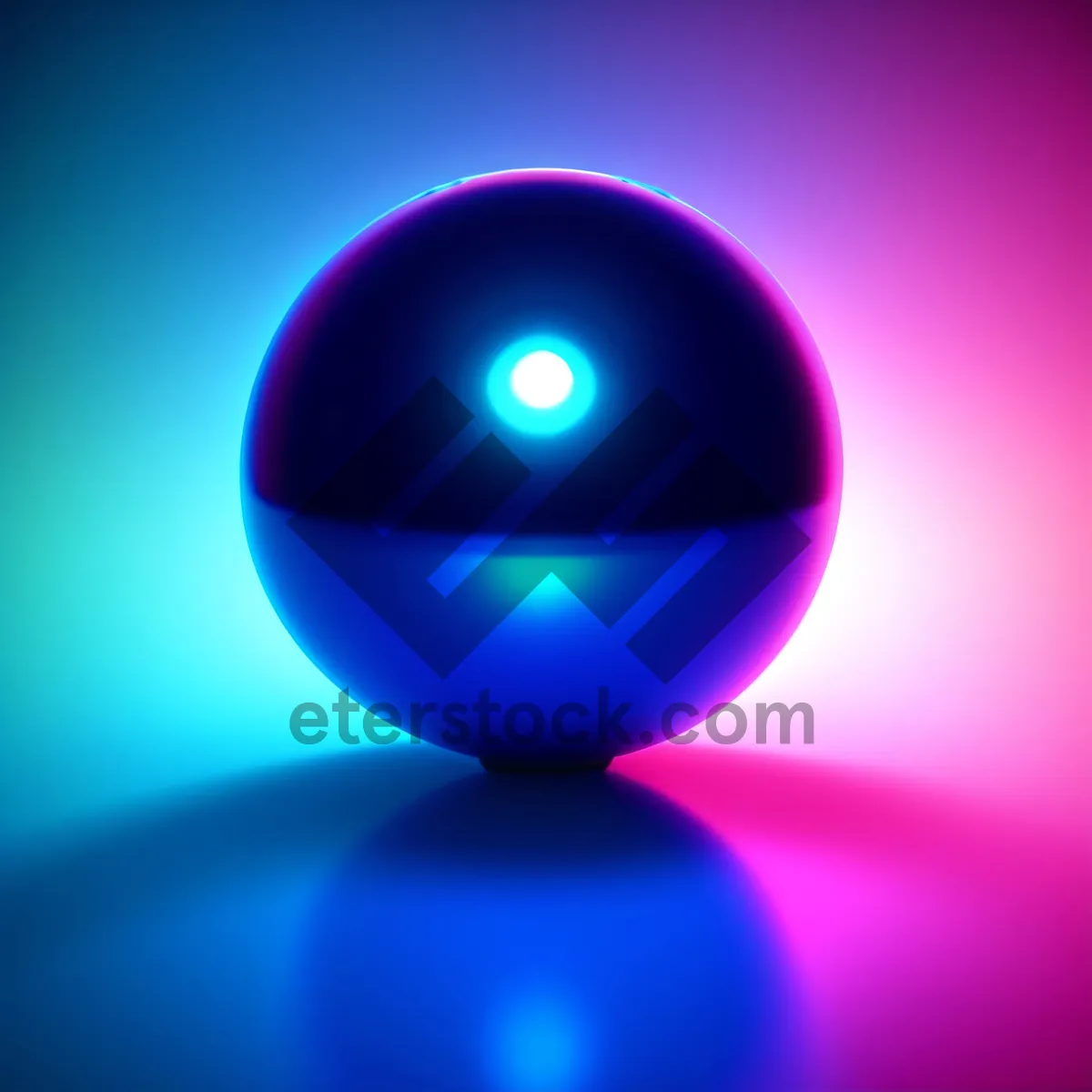 Picture of Shiny Glass Button Set: Colorful and Bright Icon Collection