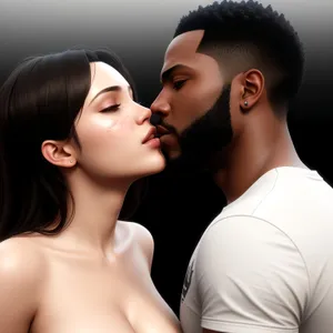 Sultry Brunette Beauty: Fashionable Sensuality in Studio
