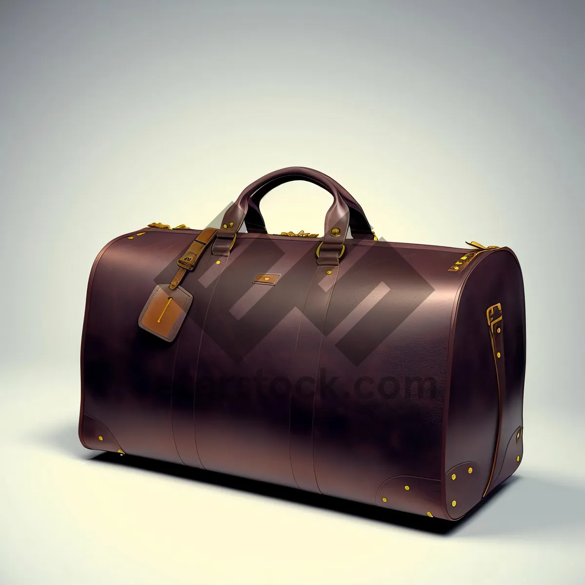 Picture of Leather Briefcase with Electric Motor Inside