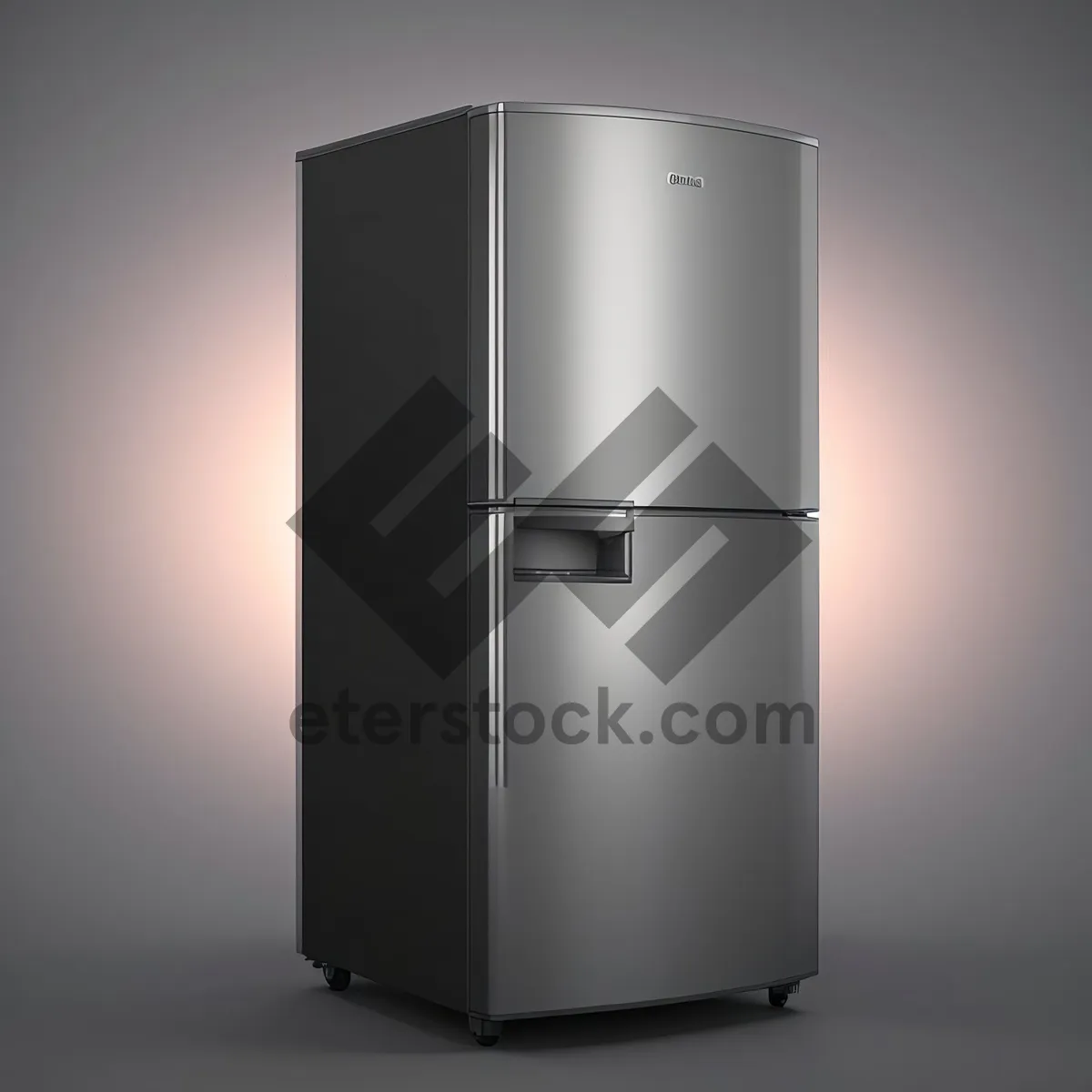 Picture of Modern Refrigeration Cooling Mechanism - 3D Render