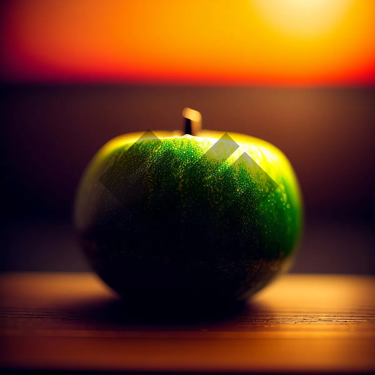 Picture of Juicy Granny Smith Apple: Fresh, Sweet, and Healthy Snack