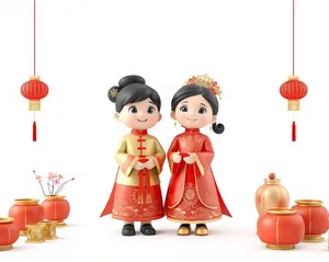 Happy Snowman Toy Figure Smiling with Children