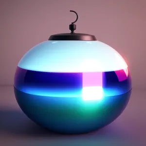 Bright Shiny Glass Sphere Icon