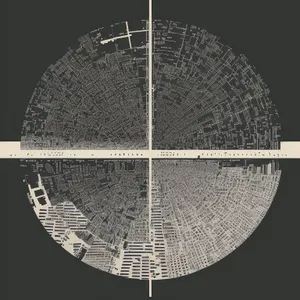 Precision Design: Protractor-Drafted Instrument for Radio Telescope Pattern