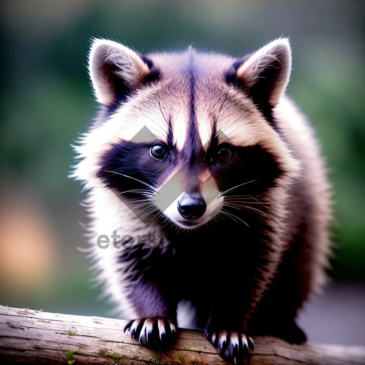 Picture of Cute Kitten with Curious Eyes and Whiskers