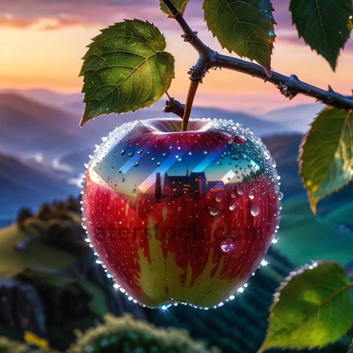 Picture of Delicious Red Apples for a Healthy Diet