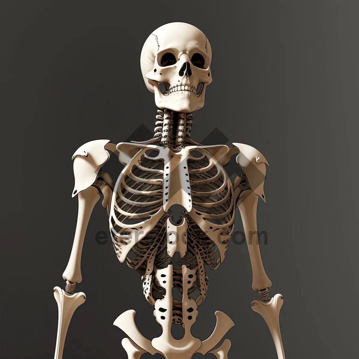 Picture of Anatomical Skeleton: A Visual Guide to Human Bones