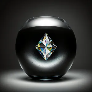 Japanese Glass Earth Globe Ball