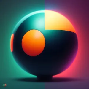 Colorful Shiny Glass Ball Web Buttons