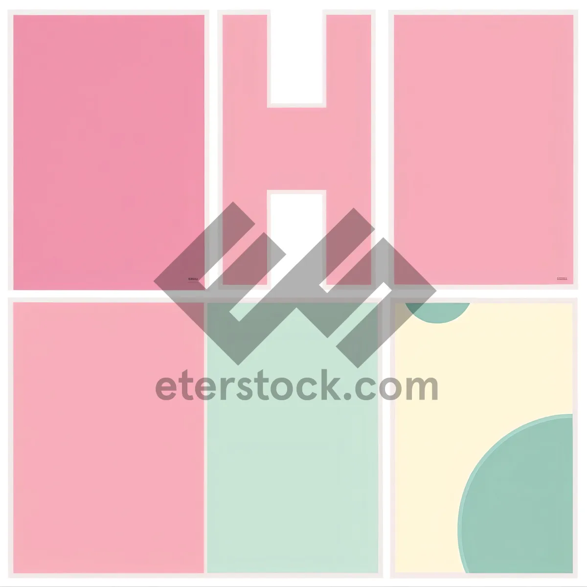 Picture of Graphic Design Checkmark Icon on Paper Pattern